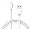 Lightning to USB-A Cable, Apple MFi Certified iPhone Charger, White, 3.3 Foot