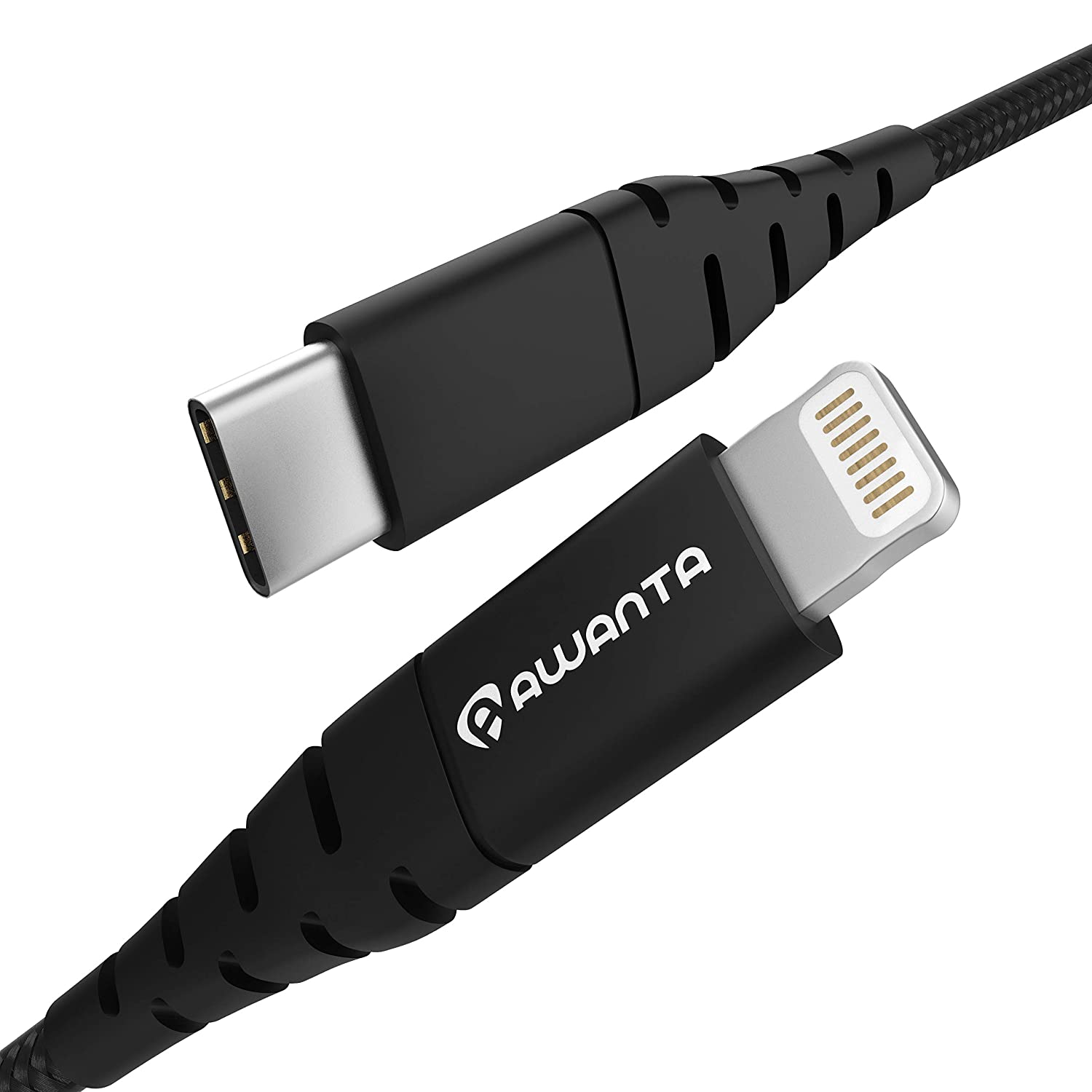 ANKUY Lot de 2 câbles USB C vers Lightning [Certifié Apple MFi