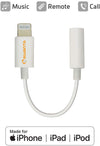 Headphones Adapter Lightning to 3.5mm Apple MFi Certified